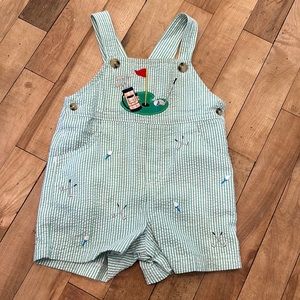 13 month boys golf roper/overalls
